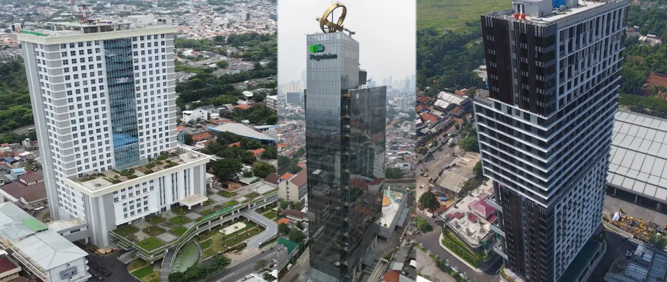 Ragam bangunan dalam portfolio GBA